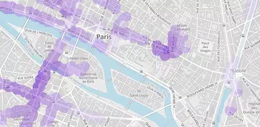 Velocidad y mapas 4G/3G/Wifi