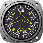 Aircraft Compass Free أيقونة