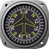 Aircraft Compass Free icône