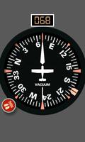 Aircraft Compass Free Affiche