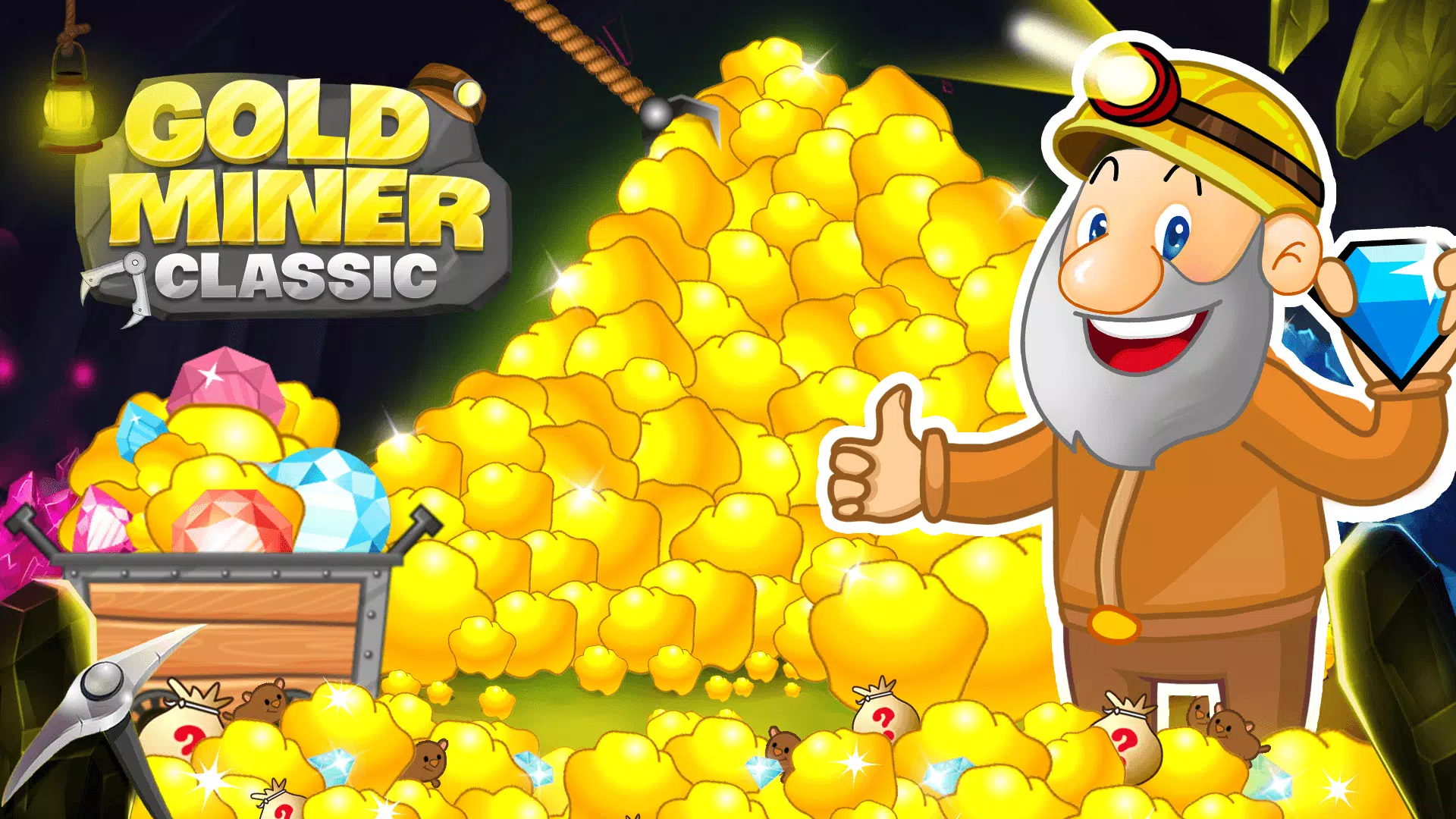 Pick The Gold PC Download - Arcade Gold Miner Game 