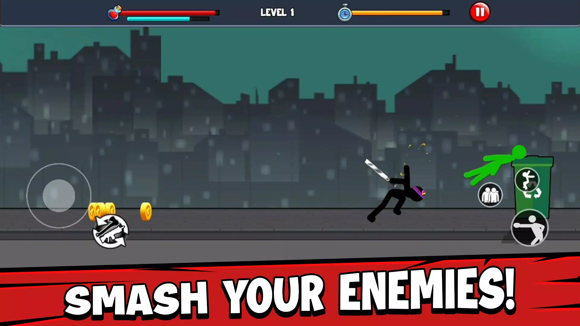 CapCut_stickman fight the game mobile