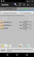 ZipUtility capture d'écran 1