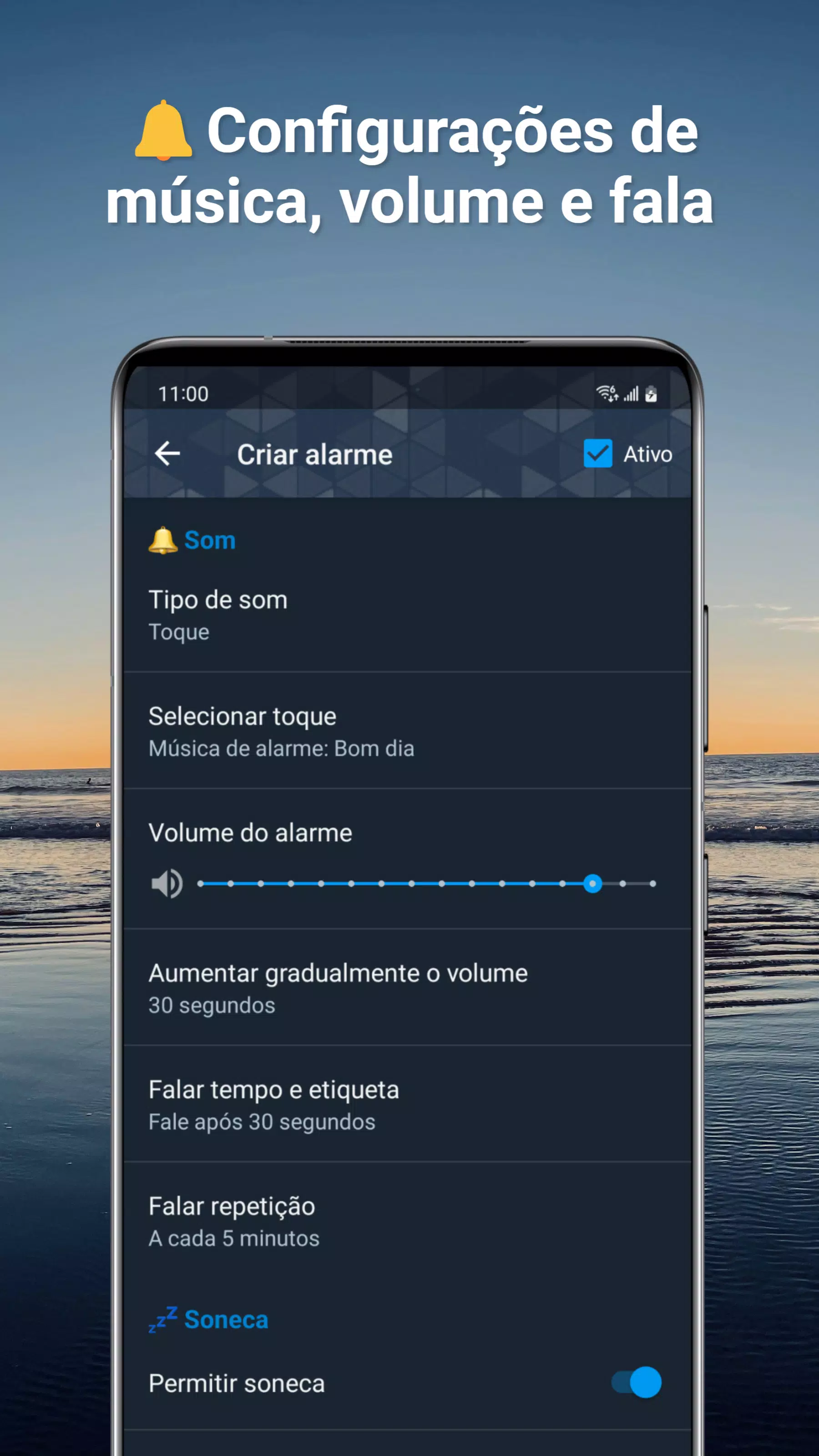 Como configurar o alarme ou despertador do Android