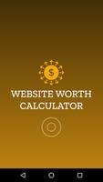 Website Worth Calculator Affiche