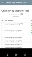 Online Ping Website Tool تصوير الشاشة 3