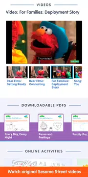 Screenshot 3 for Sesame for Military Families