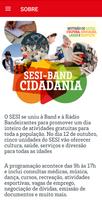 Sesi Band Cidadania تصوير الشاشة 1
