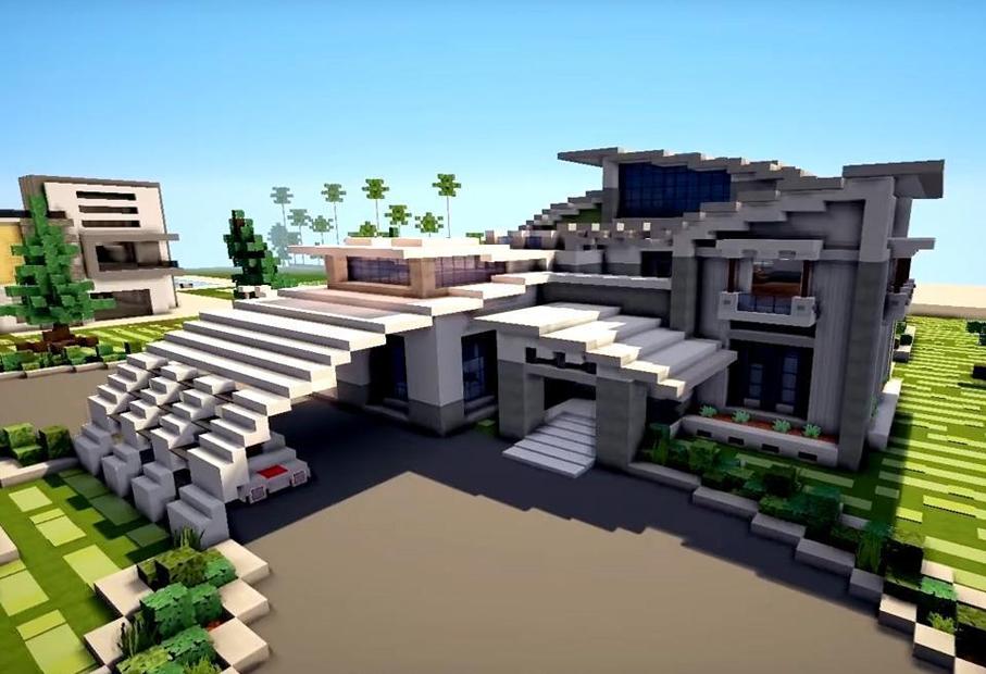 Super Redstone House Map For Mcpe For Android Apk Download