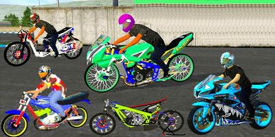 ModBussid Motor Drag Simulator Plakat