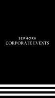 Sephora Corporate Events الملصق