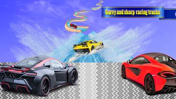 Water Car Slider Simulator 3d poster