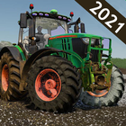 Tractor Farming Drive Sim 3d icon