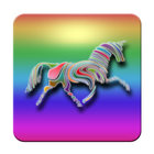Rainbow Unicorn Rainbow Land! icône