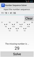 Number Sequence Solver ภาพหน้าจอ 1