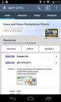 Grace and Peace Presbyterian الملصق