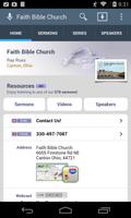 Faith Bible Church poster