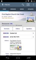 First Baptist Church Oak Creek Affiche