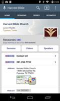 Harvest Bible Affiche