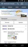 Peninsula Evangelical Friends plakat