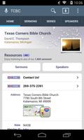 Texas Corners Bible Church Cartaz