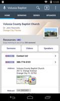 Volusia County Baptist Church 海报