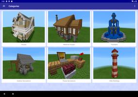 Step by step houses:Minecraft اسکرین شاٹ 3