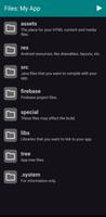 برنامه‌نما App Builder عکس از صفحه