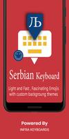 Serbian Keyboard Plakat