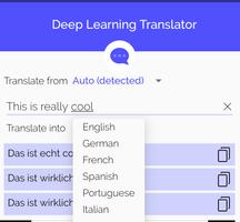 Deep Translator -  Deep Learning Translator اسکرین شاٹ 2