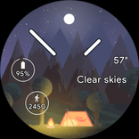 Adventure Parallax Watch Face