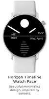 Timeline Watch Face Free постер
