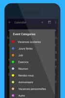 Agenda Electronique en Francais Gratuit 2020 screenshot 2