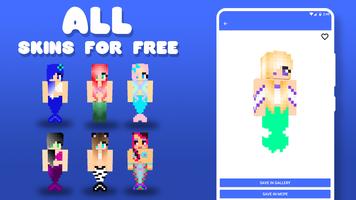 Mermaid Skins for MCPE تصوير الشاشة 2