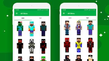 Herobrine Skins Affiche