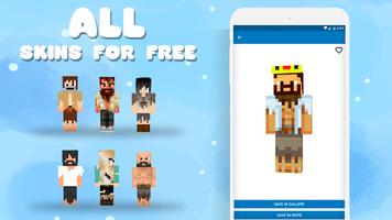 برنامه‌نما Homeless Skins عکس از صفحه