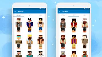 برنامه‌نما Homeless Skins عکس از صفحه