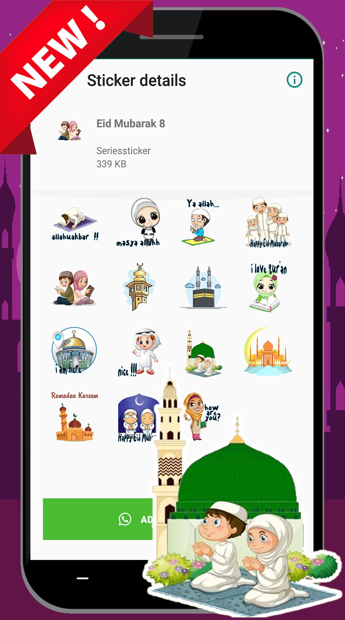 Eid Mubarak Sticker For Wastickerapps For Android Apk Download