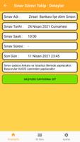 Sınav Görevi Takip captura de pantalla 1