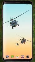 UH-60 Black Hawk Pattern Lock & Backgrounds plakat