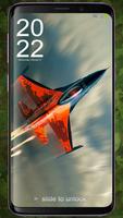 F-16 Fighting Falcon Pattern Lock & Background 스크린샷 2