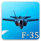 F-35 Lightning II Pattern Lock & Background icône