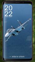 Sukhoi Su-30 Pattern Lock & Backgrounds imagem de tela 2