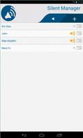 Silent Manager white-list call Plakat
