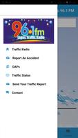 Traffic Radio 96.1 FM Plakat