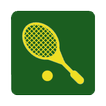 Marcador del tenis icono