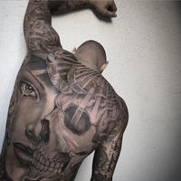 Back Tattoo Wallpaper 1 스크린샷 1