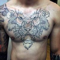 Chest Tattoo Wallpaper 2 스크린샷 2