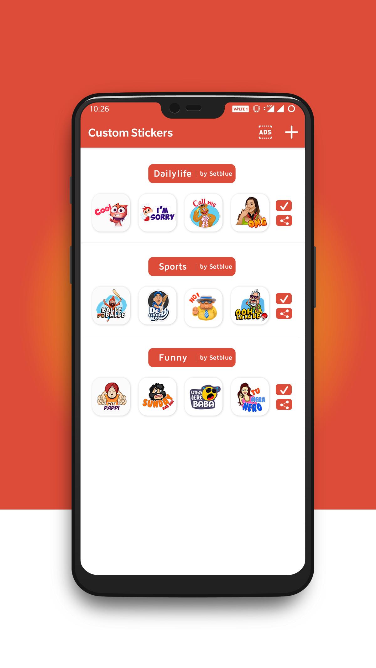 Create Custom Whatsapp Stickers Wastickers Maker For Android