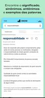 Dicionário de Português Dicio capture d'écran 1